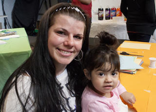 Woman in reentry program at Theodora House