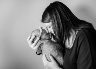 Fresh Start client with her baby